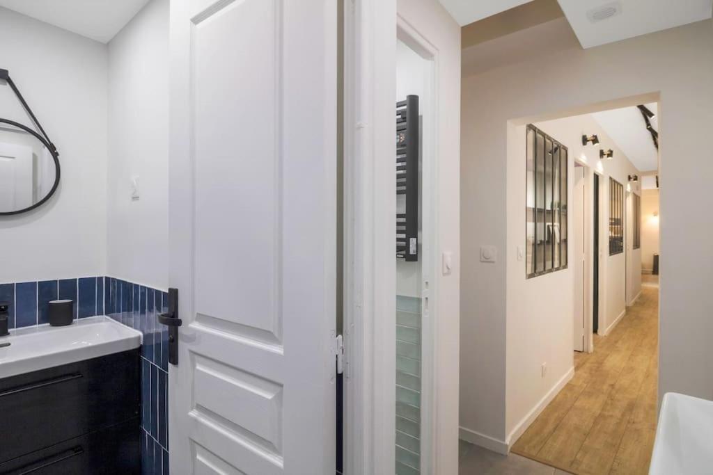 Brand New Flat For 8 People, 3 Bedrooms París Exterior foto